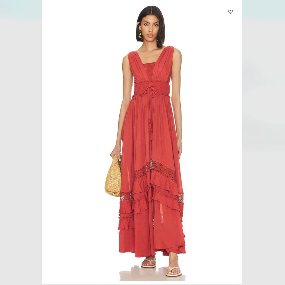 NWT Free People Santa Maria Maxi Dress